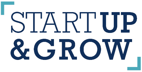 Start Up & Grow Logo – Transparent