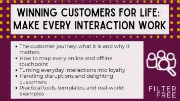 Winning Customers for Life with Roxy Rhodes Filter Free Business Detox April - 8.5 Contributors to successful growth with Paul Davies from Clowne Enterprise
